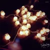 Строки 3 метра 20 Pinecone Led String Light Christmas Garland Battery, управляемый спальнями или дерево