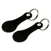 Hooks 2pcs Metal Key Ring Keychains Shopping Cart Tokens Keyring Accessories Hook Coin Replacement Keys Decoration Reusable