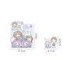 Confezione regalo 27pcs Planner Phone Cute Cream Label Cartoon Girl Water Cup Sticker Adesivi Scrapbooking Decorativo