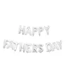 Joyeux fête des pères ballon ensemble lettre aluminium Film coloré Latex fête décoration gonflable Air RRA265