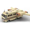 Blokken MOC Luchtschip Bus Space Saturn 37608 Spaceballs Eagle-5 Rocket Bouwstenen Center Atellite Bricks Set DIY Kinderen Speelgoed Gift T221022