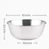 Sk￥lar 304 rostfritt st￥l blandningssk￥l k￶k anti-scaling matlagning sallad set ￤gg mixer bakverktyg bordsartiklar