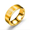 YWSHK 17 модели Новое листовое кольцо Коноха Узумаки Симбало логотип Знак Саске Итачи Нинджа Модная из нержавеющая сталь аниме -ювелирные украшения косплей1734450
