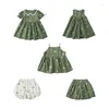 Roupas de roupas femininas femininas 2022 Mori Gardenia Bordeded Dress Baby Summer Summer Shorts Casual Tide