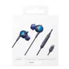 Fones de ouvido AKG EARDPONES com MIC e plugue de fone de ouvido Tipo-C para Samsung N10 com caixa de varejo