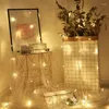 Christmas Decorations For Home 3/6/10m Star Lights Decoration Birthday Light Flash Fairy Garland 2022 Gift