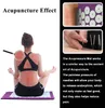 Back Massager Yoga Relieve Stress Pain Mat Natural Relief Tension Body Massage Cushion Acupressure 221027