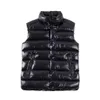 Jaqueta de designer de inverno Men Gilet Down Colet Homme Vests Gilet Parkas Casaco Capuz de Capuz Capuz para homens e mulheres quebra -vento espesso sem mangas destacáveis