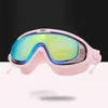 ゴーグル大人の光学HD水泳ゴーグルアンチフォグUV保護防水調整可能なSile Myopia Swim Ieewear Glasses -1.5〜 -8 L221028