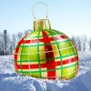 Party Decoration 60cm Large Pvc Christmas Balls Decorations Tree Gift Xmas Hristmas Home Outdoor Inflatable Toys Decor Year 2022