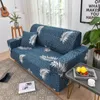 Stolskydd Pajenila Elastic Couch Cover Leaves Tryckt 1/2/3/4Seater Sofa Slipcover f￶r vardagsrumsavdelning Stretch Pet Protector ZL273