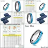 Wedding Rings Wedding Rings 5mm Tungsten Carbide Men Dames verlovingsring mode sieraden voor mannelijke alliantie TU054rwedding Brit22 D DH7JY