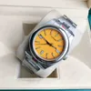 Lusso 41mm/36mm/31mm uomo/donna orologio automatico acciaio vetro zaffiro meccanico luminoso