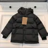 Giacche Designer Neonati maschi Cappotti Autunno Inverno Marca Bambini Piumino staccabile Piuma con cappuccio Bambini Giacche casual Vestiti per bambini