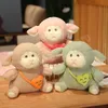 20/25cm Kawaii Sheep Plush Toys Soft Ryled Alpaca Dolls Dello