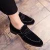 Formal Shoes Pointed Toe Dress Fashion Men Loafers Leather Oxford Shoes for Mens driving Zapatos de hombre 47
