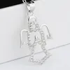 Kedjor 925 Sterling Silver Angle Pendant Necklace Guardian Angel Jewelry