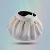 Brede rand hoeden 2022 gradiënt kleur shell cap vouwbare grote strand zon hoed voor vrouwen lege top vizieren hoofdband haaraccessoires