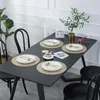 Tafelmatten praktisch 38 cm EL Restaurant Ronde PVC Placemat Cocktail Napkin Noordse anti-scalding isolatie Mat Steak Pad