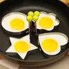 Baking Moulds Stainless Steel Fried Egg Pancake Shaper Omelette Mold Cute Biscuit Shape Cooking Tools Cookie Cutter Kitchen Gadgets