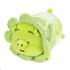 40 cm mignon légume cochon en peluche jouets créatif Animal cochon oreiller peluches poupées pour filles bébé cadeau