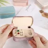 Jewelry Boxes Mini Box For Women Travel Portable Studs Earrings Ring Necklace Organizer High Quality Veet Packaging Display Amp Drop Smtxh