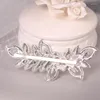 Hårklipp trendiga silverfärgbröllop Brudstift Simulerade pärlor Crystal Women Accessories Hairgrips Headpiece