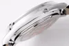 Montre mécanique pour homme 39 mm boîtier en argent blanc littéral 925 Super mouvement chaîne automatique série Moon bracelet en cuir élégant montre décontractée classique