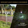 Flerfärgad utomhus LED Solar Light Lawn Lamps Pathway Warm White Colorful Waterproof Garden Lighting Decor Lamp