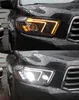 Auto-strålkastare för Highlander 2009-2011 Kluger LED Light Source High Beam Lens Dynamic Signal Lamp