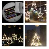 Décorations De Noël Suchme Décoratif Nouveauté Lumières Suspendues Arbre De Noël Bonhomme De Neige Avec Ventouse Pour Fenêtres Intérieures Voie Patio Chambre47