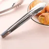 Clip per alimenti in acciaio inossidabile Utensili da cucina Cottura del pane Clip per buffet Strumento di cottura per barbecue Anti calore Clip per barbecue Morsetto Bar Morsetti per cubetti di ghiaccio BH7840 TYJ