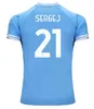 22 23 24 Lazio voetbalshirts SERGEJ 2023 2024 LAZ jubileum voetbalshirt PEDRO LUIS ALBERTO IMMOBILE Heren Kindertenues maglia da calcio Maat 16-28 S-XXL