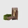 sac à main designer bagWomen Camera Bag Embrayage Sac à main Mode Lettres Bandoulière Sacs à bandoulière Bourse Toile Véritable Cuir Portefeuille Zipper Détachable Rouge Vert