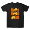 Camisetas masculinas The Good Bad and Ugly Art Tshirt estilo vintage filme ocidental Eastwood camisa de camisa superior