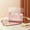 Storage Boxes Bins Desktop Cosmetics Box Dust-proof Makeup Organizer For Cotton Pads Swabs Beauty Egg Holder Bathroom Jewelry 221102