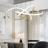 Pendant Lamps Modern Simple Style LED Chandelier For Living Room Bedroom Dining Kitchen Ceiling Lamp Gold Design Hanging Light