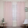 Curtain European Style Jacquard Design Home Decoration Modern Tulle Fabrics Organza Sheer Panel Window Treatment