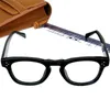 Fashion CL Design Unisex Plank Frame Solglasögon UV400 0049 49-24-145 Tre plommon Nagel dekorerade polariserade glasögon Adumbral för receptglasögon Fullset Case