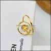 Cluster anneaux de cluster 925 sterling sier orteil géométrique pour les femmes coréennes à la mode et anneau d'or personnalisé anelli argento donna fine dhijp