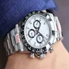 Luxury Mechanical Watch for Men armbandsur Titta på Yule Panda Yacht S Men039S Mechanical Steel Tape Swiss Genève Watches2038022