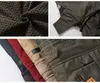 Męskie Parkas Coats2022 Zimowa kurtka mężczyzn taktyczne kurtki wojskowe swobodny płaszcz z kapturem wiatroodproof ciepłe męskie odzież na bluzę z kapturem BS9Q