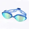 lunettes Brand New Professional Lunettes de natation Anti-buée UV Réglable Placage Hommes Femmes Étanche Sile Lunettes De Natation Adulte Lunettes L221028