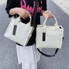 Projektantka The Tote Bag Women Mini duże klasyczne Canvas Skórzane luksusowe torebki na ramię z paskiem czarne różowe torby torebki Pvc Marc