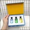 Anti-Perspirant Deodorant New Packaging All Match Per Set Attractive Fragrance Women 10Mlx3Pcs Afternoon Swim Blue Box Suit Cologne High Quality