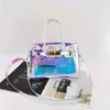 Street Jelly Transparent torba laserowa Mirage Beach Bag Pvc przenośna jedno ramię w torbie damskiej 220514