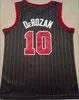 Men 2 Lonzo Ball Basketball Jersey 11 Demar DeRozan 23 Dennis 91 Rodman Scottie 33 Pippen Red Wit Zwart Blue Stripe Groothandel