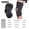 Łokciowe podkładki kolanowe aolikes wsparcie sprężynowe bieganie w koszykówce pieszo pieszo amortyzowanie oddychające meniscus Protector 221027