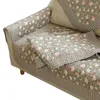Housses de chaise printemps été motif Floral housse de canapé tapis oreiller mode confortable antidérapant serviette arrière en forme de L étui de meubles