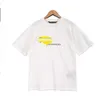 T-shirt da uomo Palm Shirtmen 2022 T-shirt Tshirt Palms Palmangel City Designer Limited Inkjet Graffiti Letter Printing Barca a vela da donna